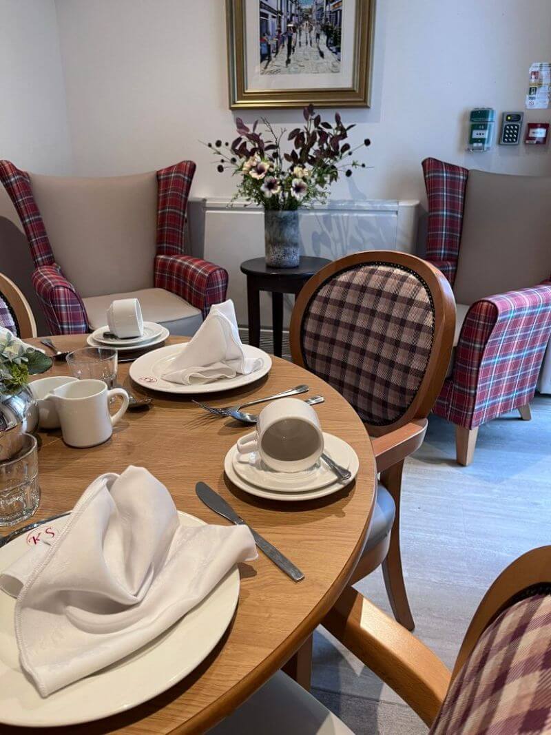 Dining Room at Kingsacre Care Home