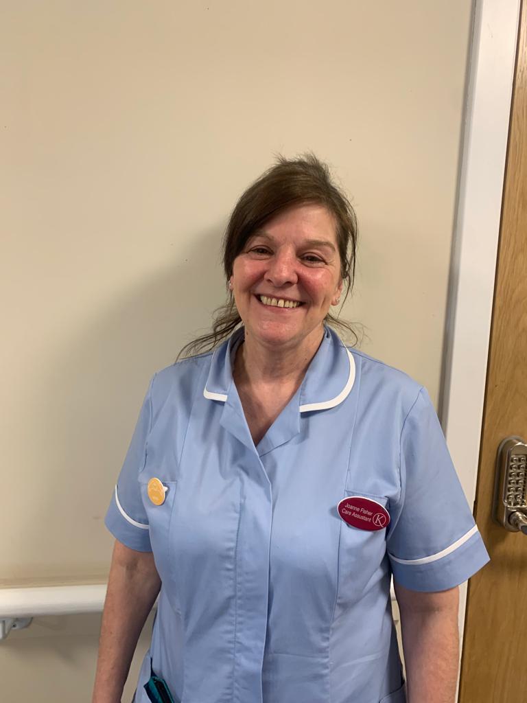 Joanne Fisher, Care Assistant at Kingsacre Care Home