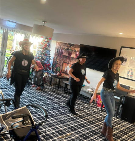 line dancing event