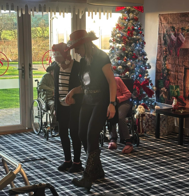 Christmas at Kingsacre Care Home