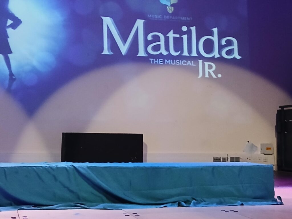 Matilda musical at clydebank school