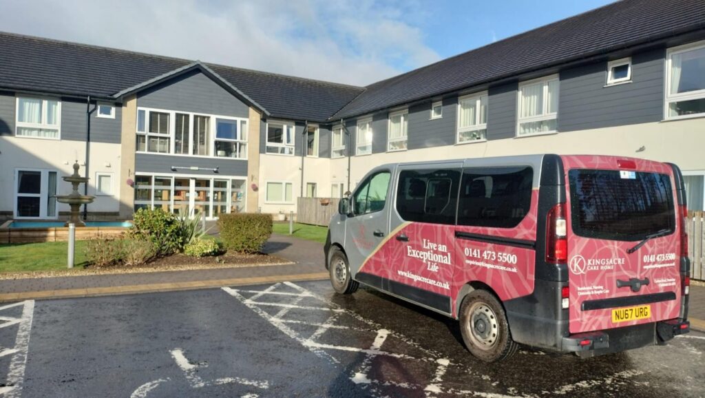 kingacre care home minibus