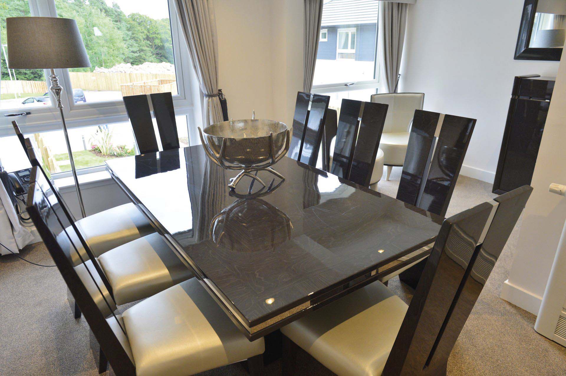 dining table in kingsacre care home